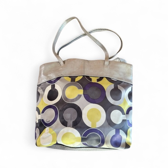 Vintage Coach Julia OP Tote Bag/  Vintage Coach Bags - Picture 2 of 8